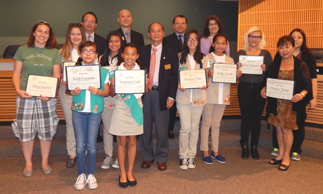 041514 - Girls Scout Troop 13161